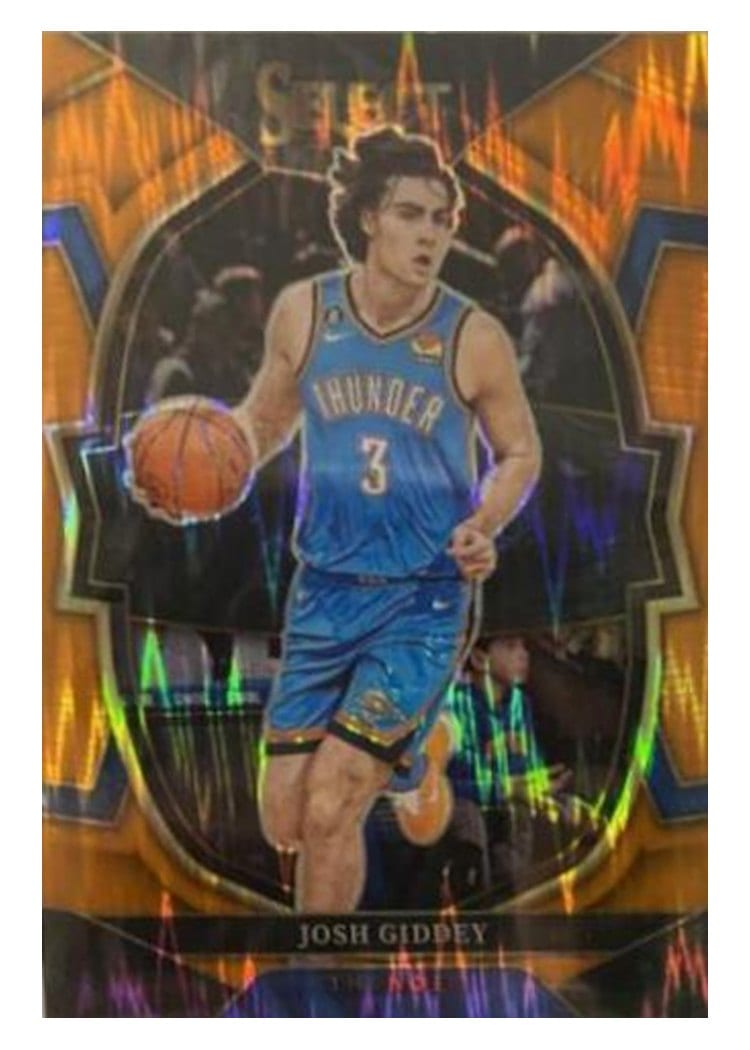 2022-23 Panini Select Base Set Josh Giddey #60 card