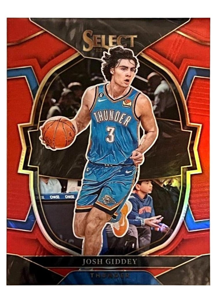 2022-23 Panini Select Base Set Josh Giddey #60 card