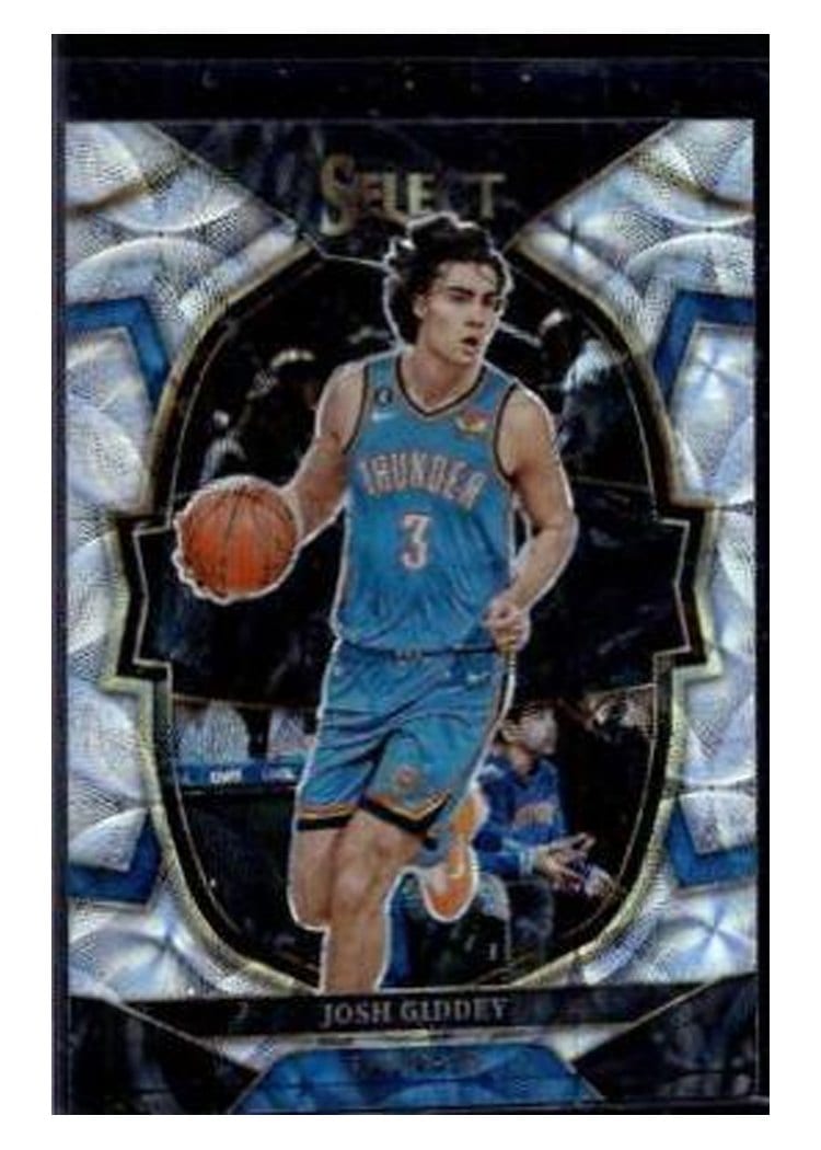 2022-23 Panini Select Base Set Josh Giddey Scope Prizm #60 card