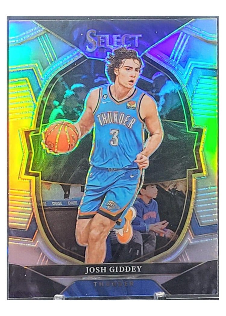 2022-23 Panini Select Base Set Josh Giddey #60 card