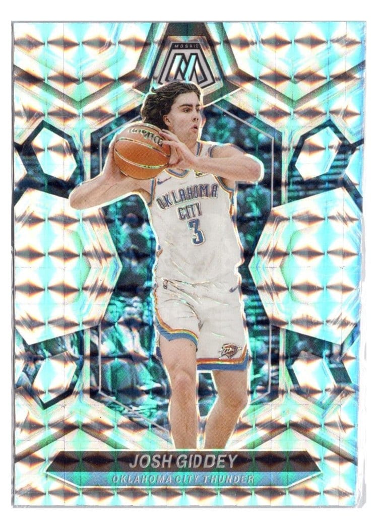 2023-24 Panini Mosaic Base Set Josh Giddey #150 card