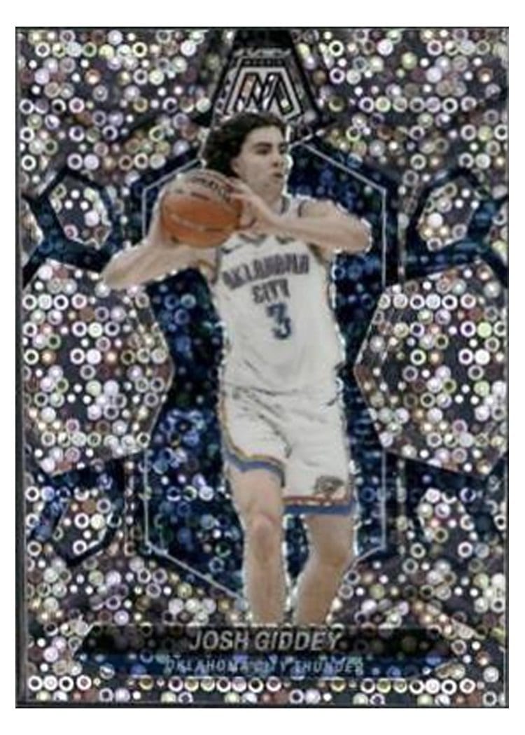 2023-24 Panini Mosaic Base Set Josh Giddey #150 card