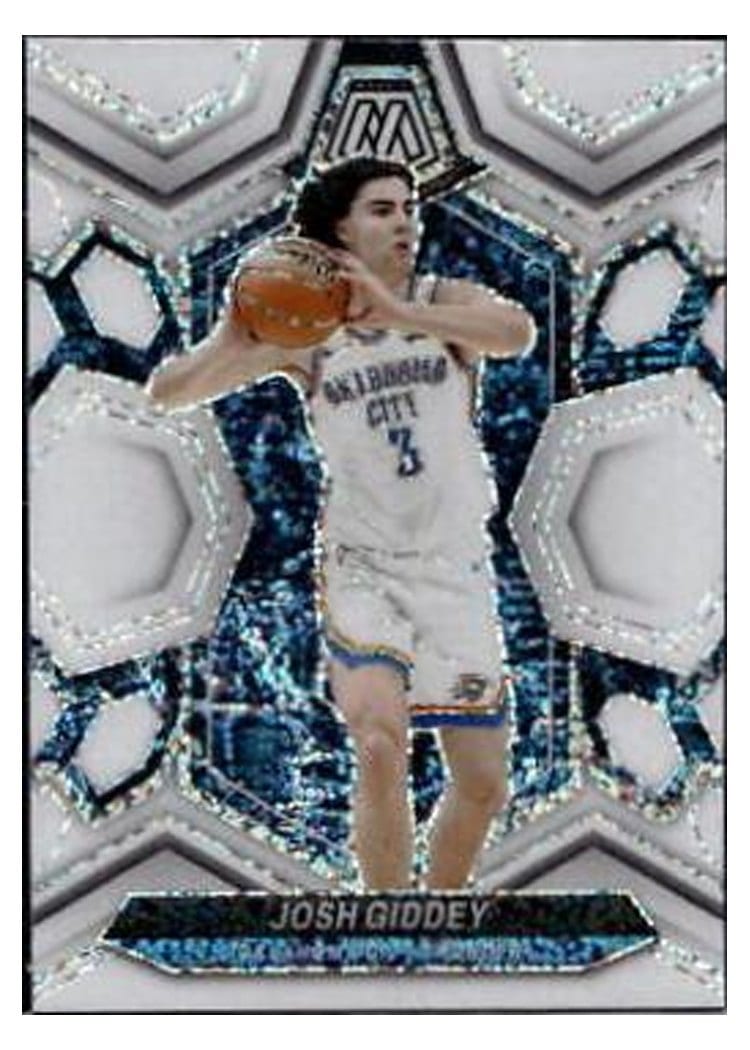 2023-24 Panini Mosaic Base Set Josh Giddey #150 card