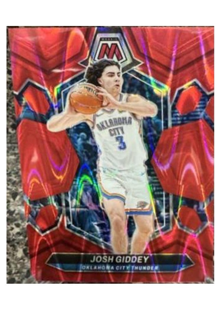 2023-24 Panini Mosaic Base Set Josh Giddey #150 card