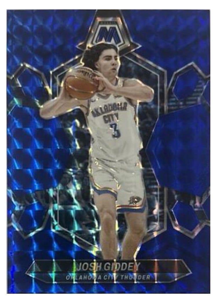 2023-24 Panini Mosaic Base Set Josh Giddey #150 card