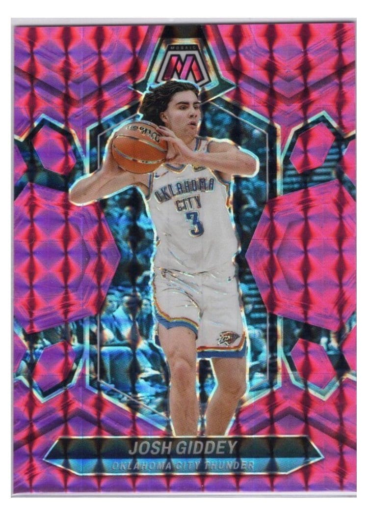 2023-24 Panini Mosaic Base Set Josh Giddey #150 card