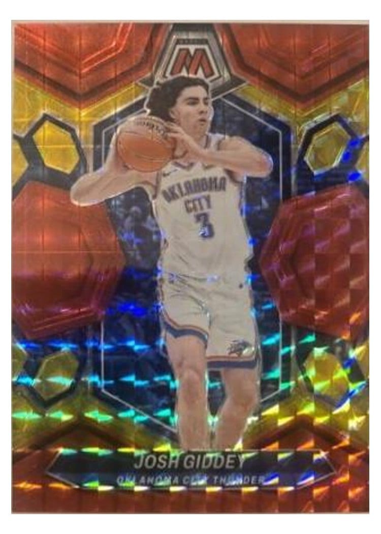 2023-24 Panini Mosaic Base Set Josh Giddey #150 card