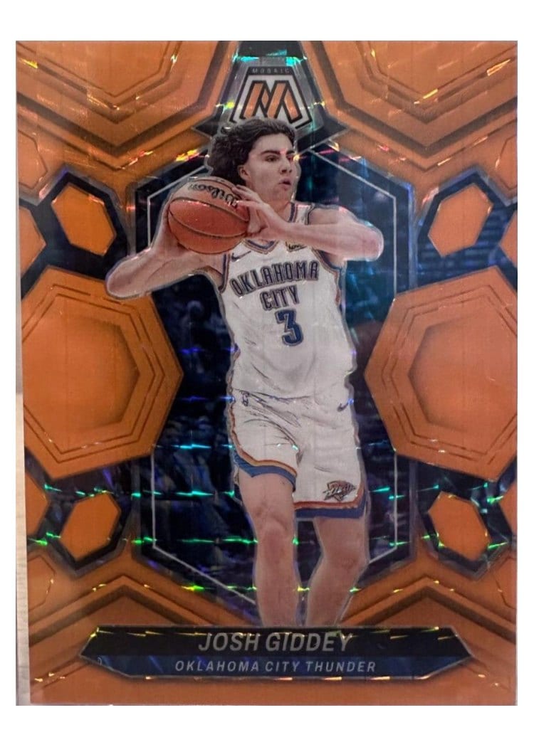 2023-24 Panini Mosaic Base Set Josh Giddey #150 card