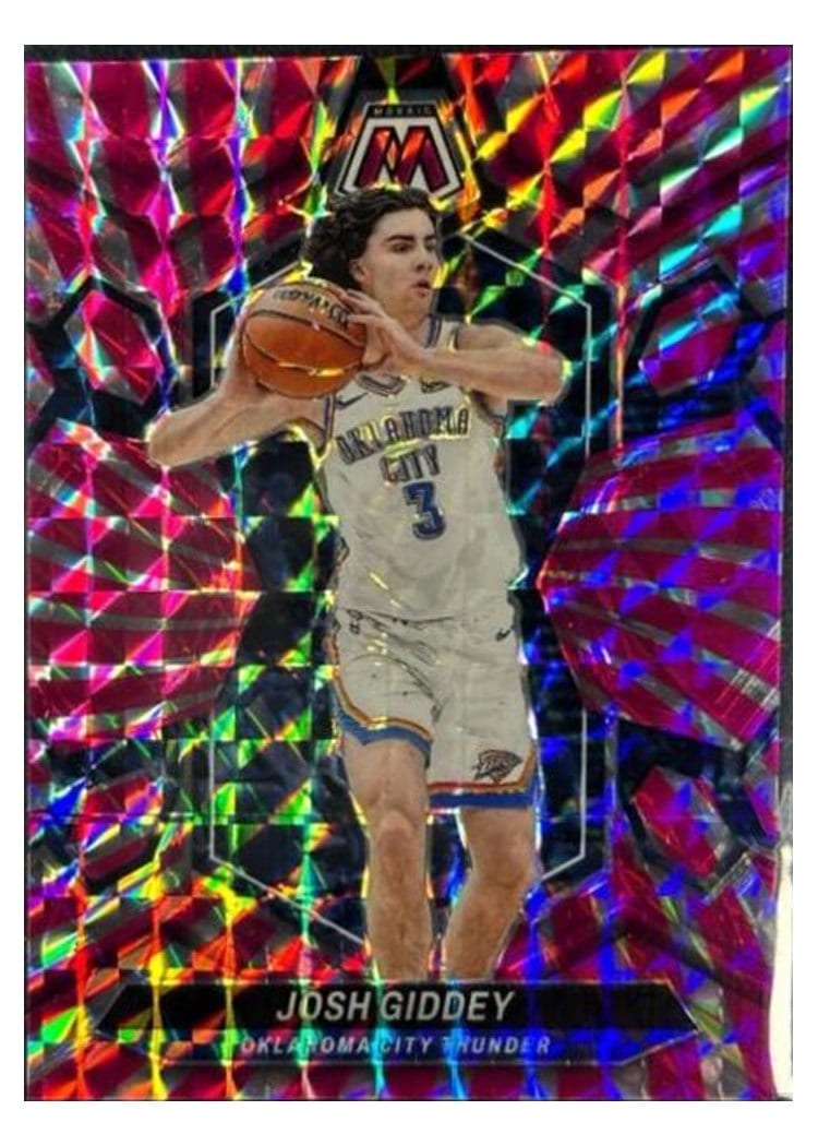 2023-24 Panini Mosaic Base Set Josh Giddey #150 card