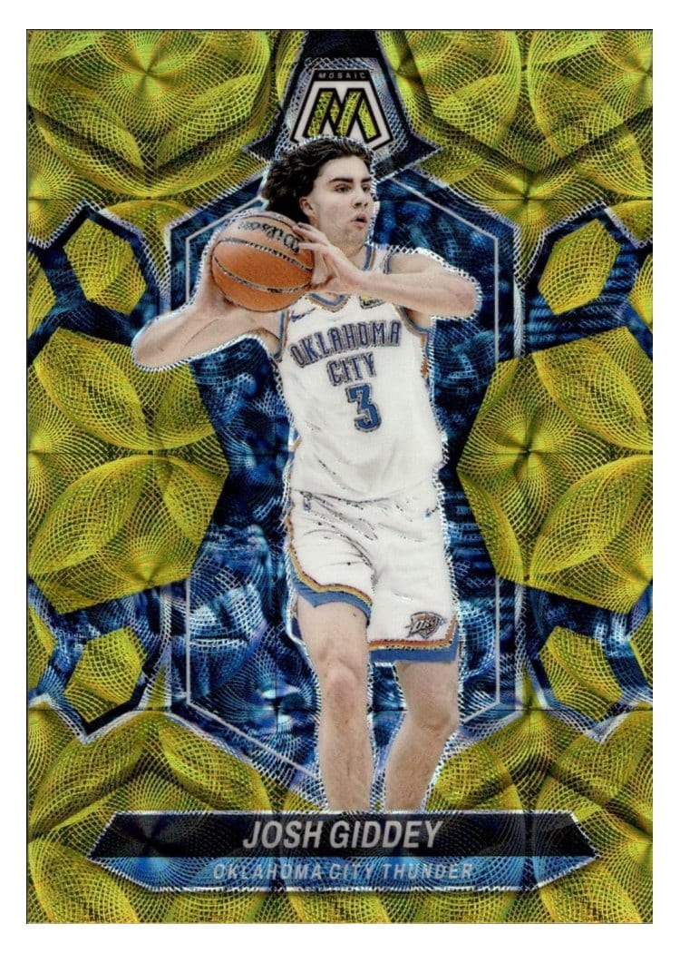 2023-24 Panini Mosaic Base Set Josh Giddey #150 card