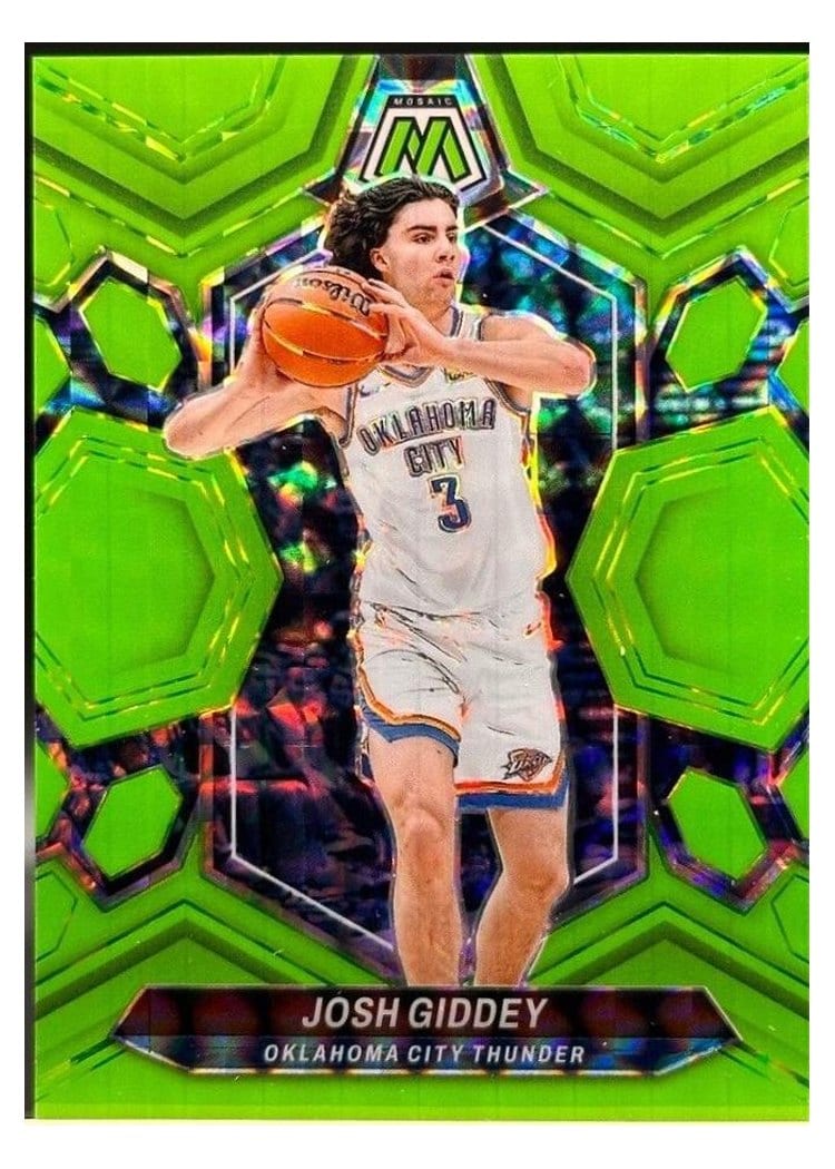2023-24 Panini Mosaic Base Set Josh Giddey #150 card