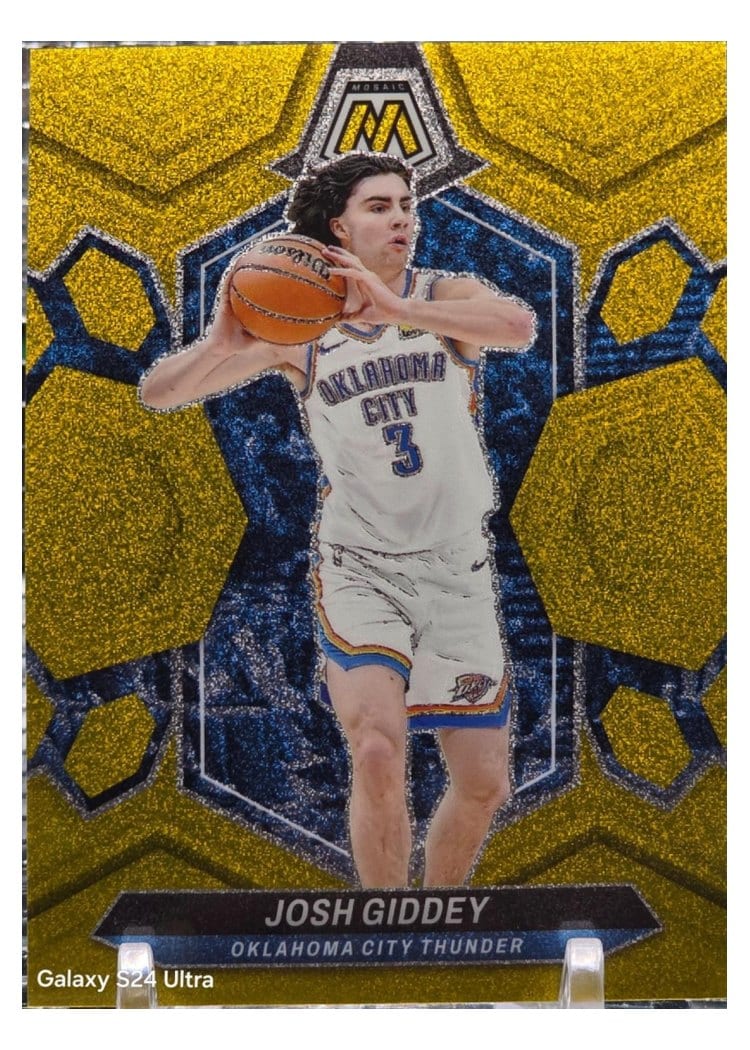 2023-24 Panini Mosaic Base Set Josh Giddey #150 card