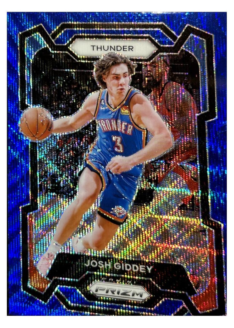 2023-24 Panini Prizm Base Set Josh Giddey #50 card
