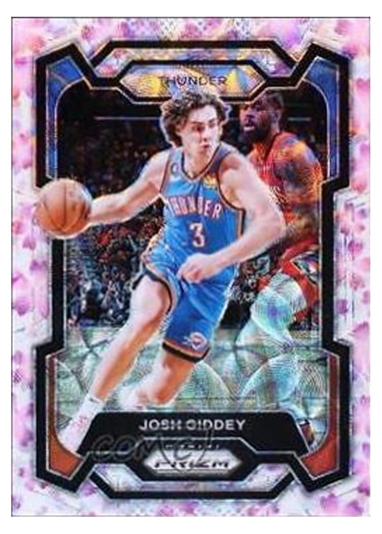 2023-24 Panini Prizm Base Set Josh Giddey #50 card