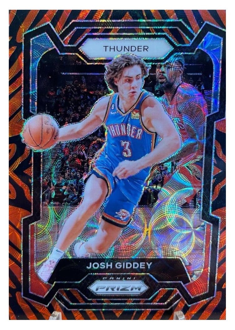 2023-24 Panini Prizm Base Set Josh Giddey #50 card