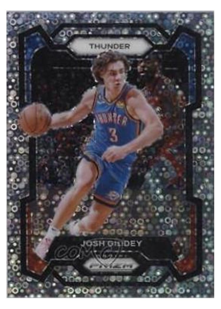 2023-24 Panini Prizm Base Set Josh Giddey #50 card