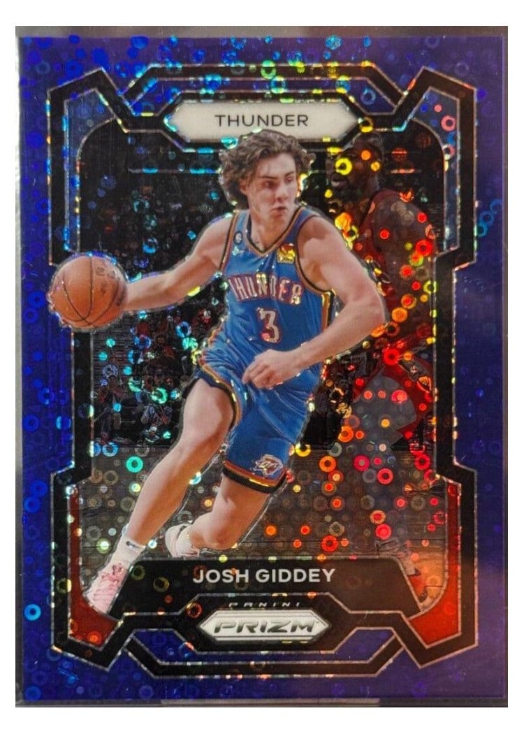 2023-24 Panini Prizm Base Set Josh Giddey #50 card