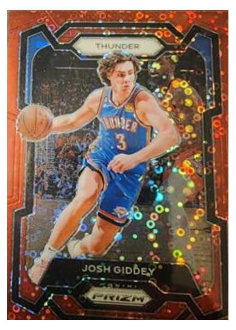 2023-24 Panini Prizm Base Set Josh Giddey #50 card