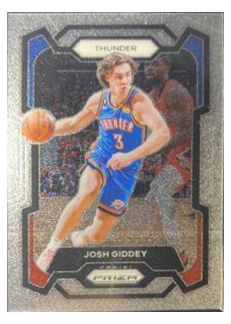 2023-24 Panini Prizm Base Set Josh Giddey #50 card