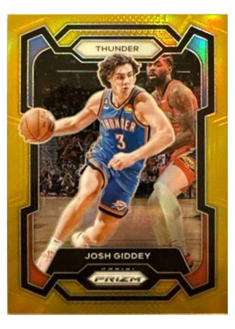 2023-24 Panini Prizm Base Set Josh Giddey #50 card