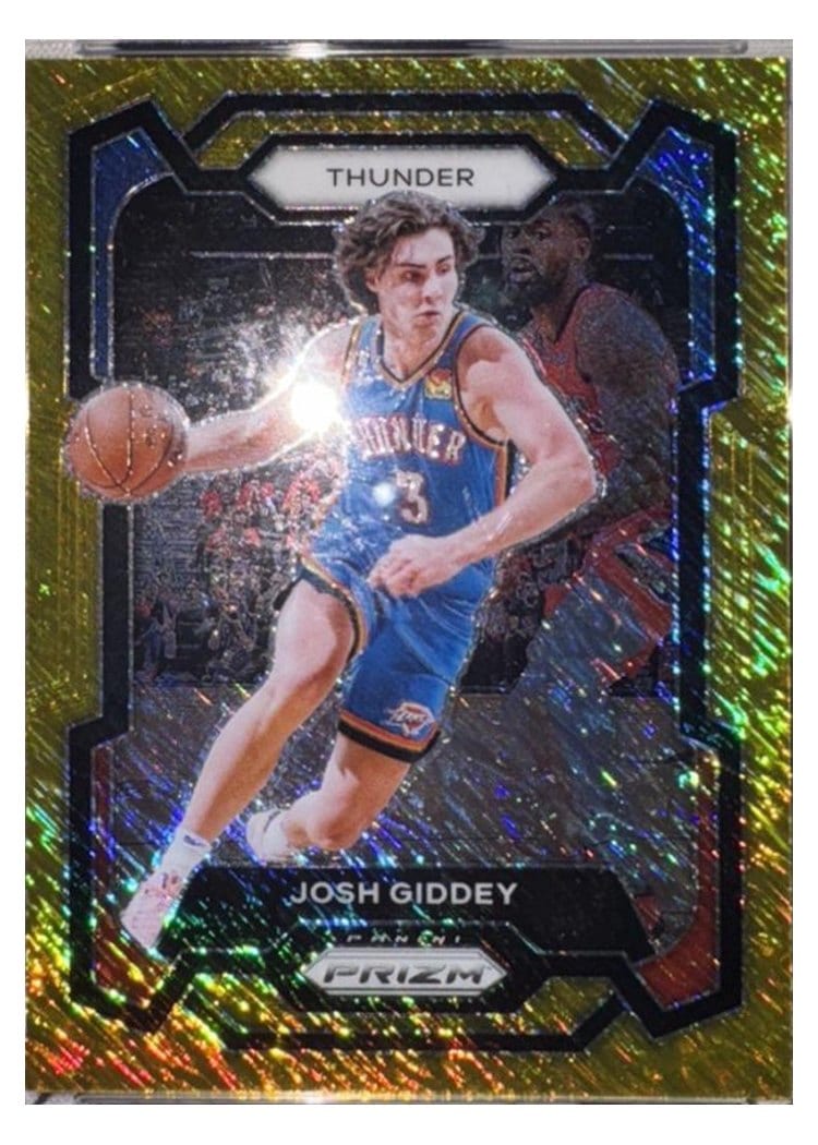 2023-24 Panini Prizm Base Set Josh Giddey #50 card