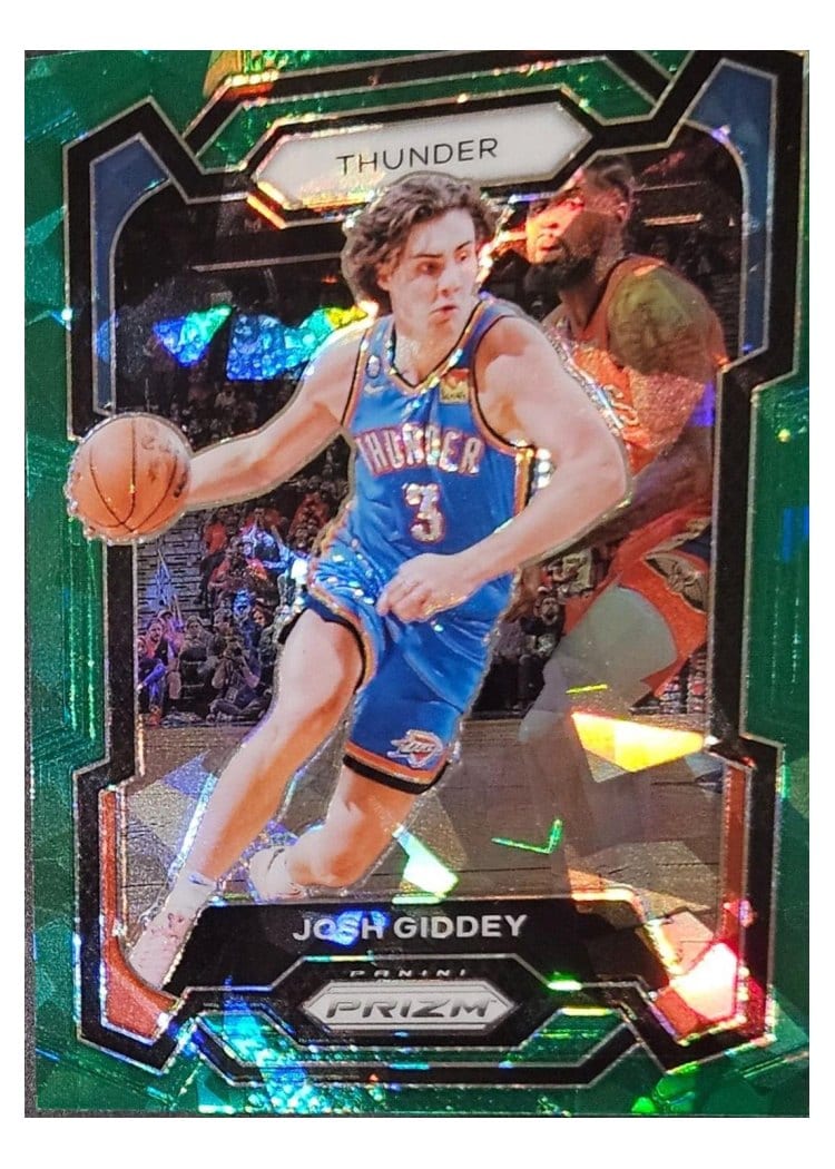 2023-24 Panini Prizm Base Set Josh Giddey #50 card