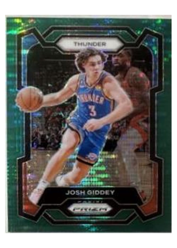 2023-24 Panini Prizm Base Set Josh Giddey #50 card