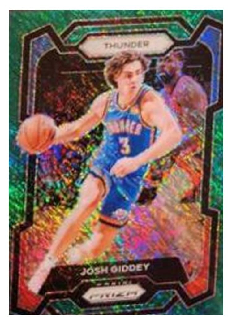 2023-24 Panini Prizm Base Set Josh Giddey #50 card