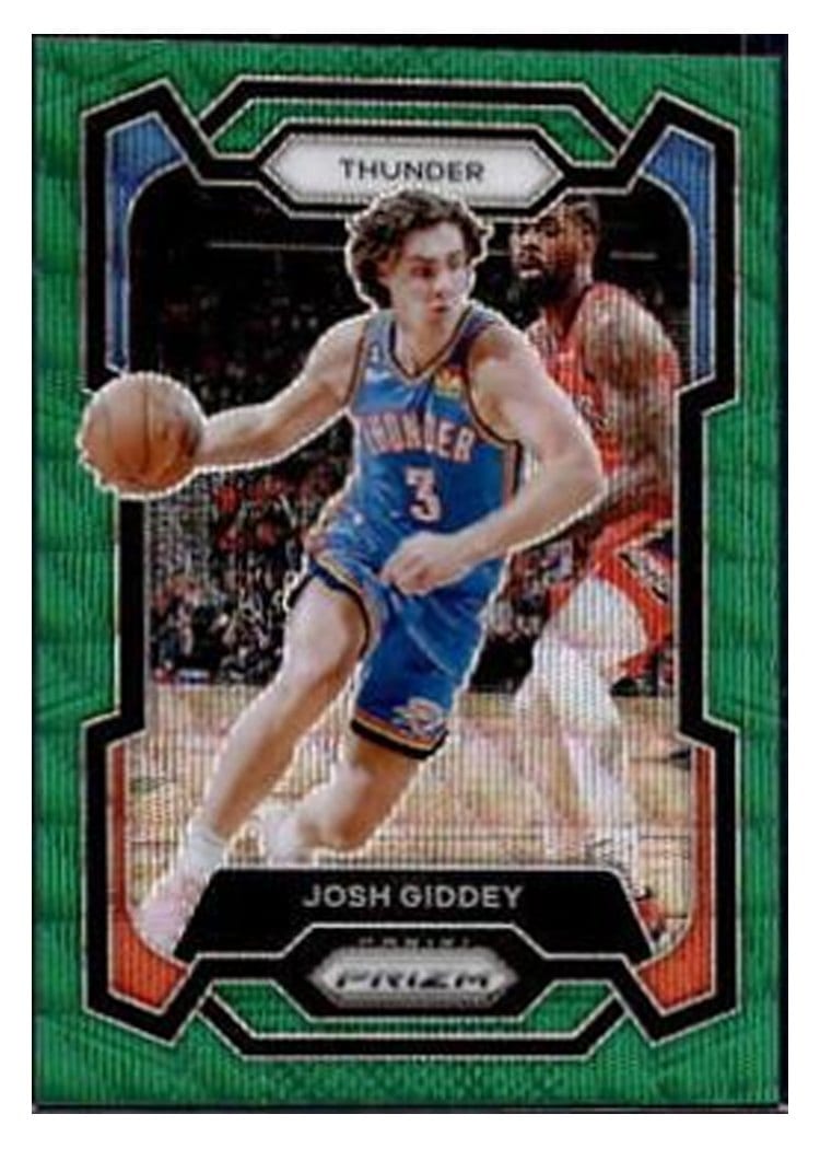 2023-24 Panini Prizm Base Set Josh Giddey #50 card