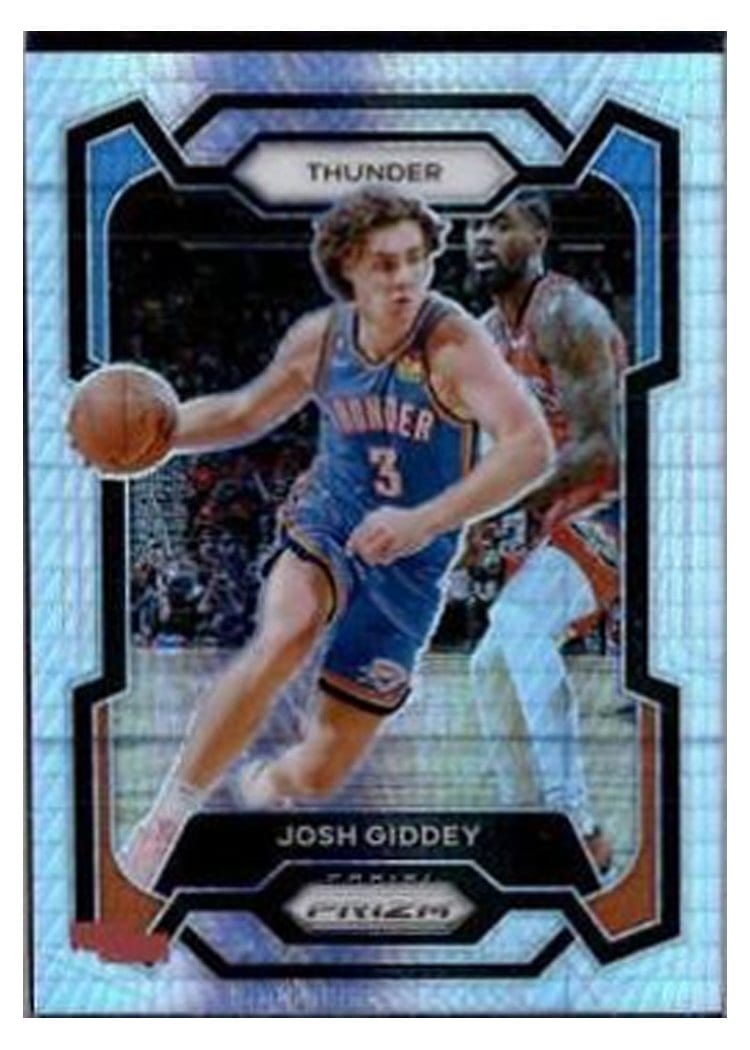 2023-24 Panini Prizm Base Set Josh Giddey #50 card