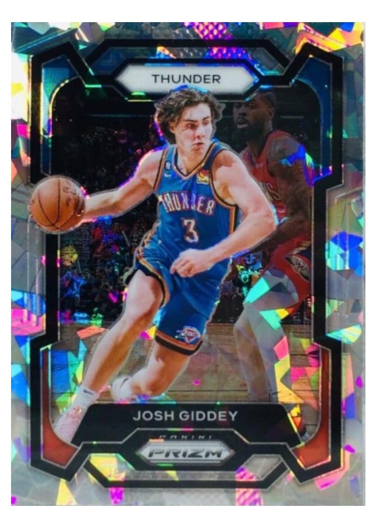 2023-24 Panini Prizm Base Set Josh Giddey #50 card