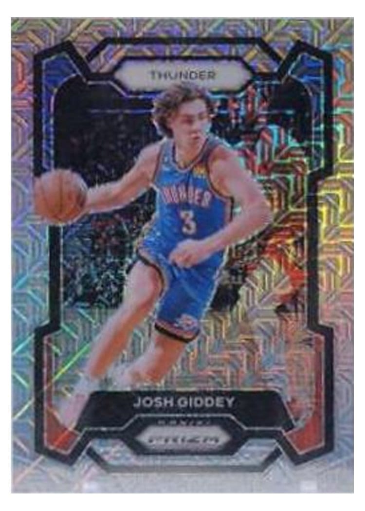 2023-24 Panini Prizm Base Set Josh Giddey #50 card
