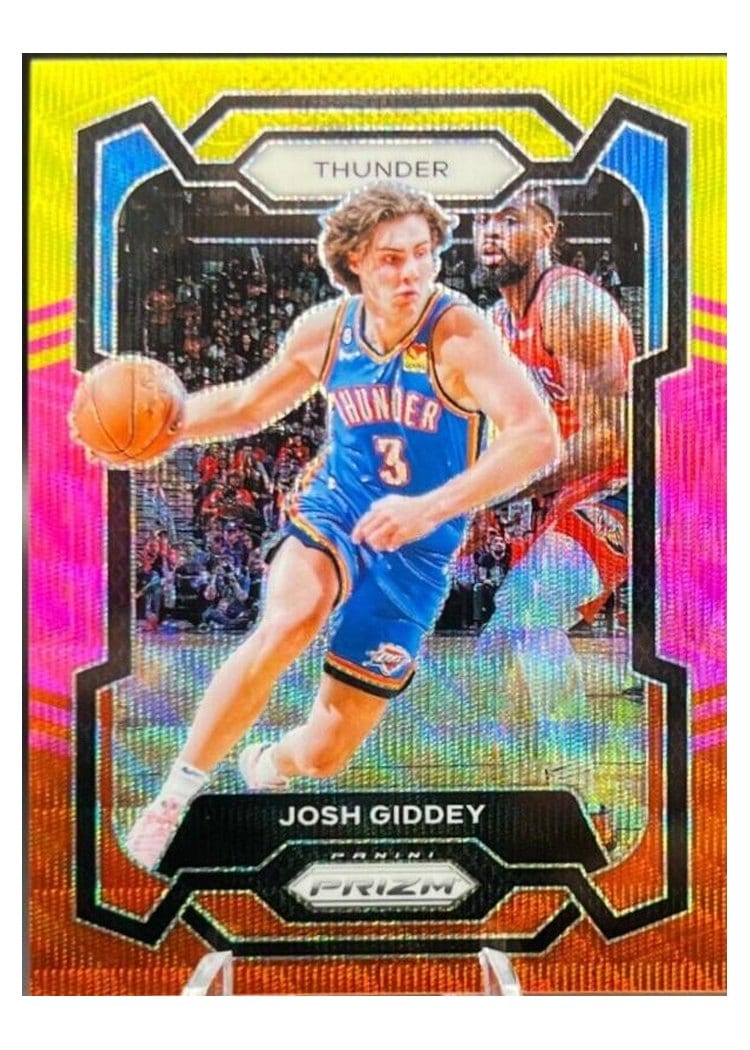 2023-24 Panini Prizm Base Set Josh Giddey #50 card