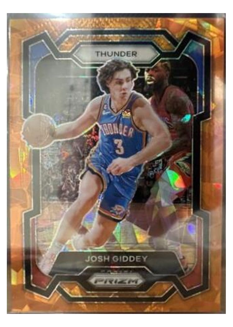 2023-24 Panini Prizm Base Set Josh Giddey #50 card
