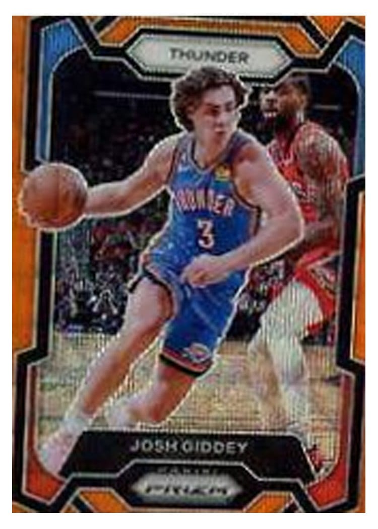 2023-24 Panini Prizm Base Set Josh Giddey #50 card