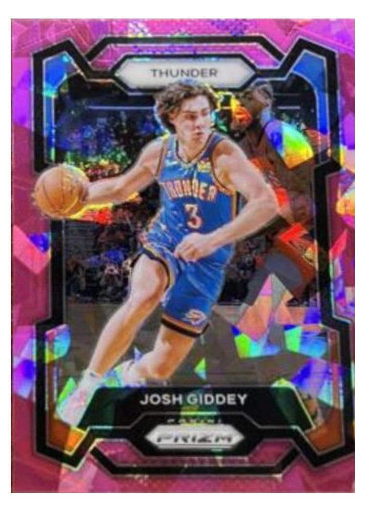 2023-24 Panini Prizm Base Set Josh Giddey #50 card