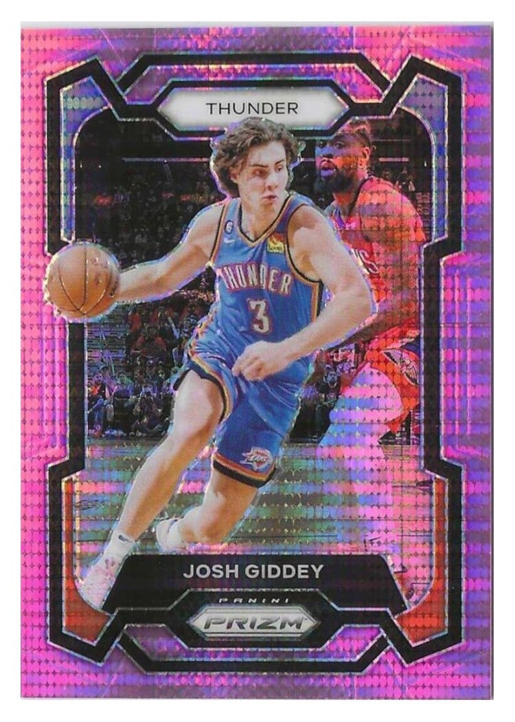 2023-24 Panini Prizm Base Set Josh Giddey #50 card