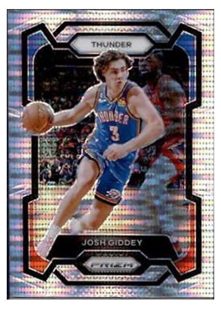 2023-24 Panini Prizm Base Set Josh Giddey #50 card