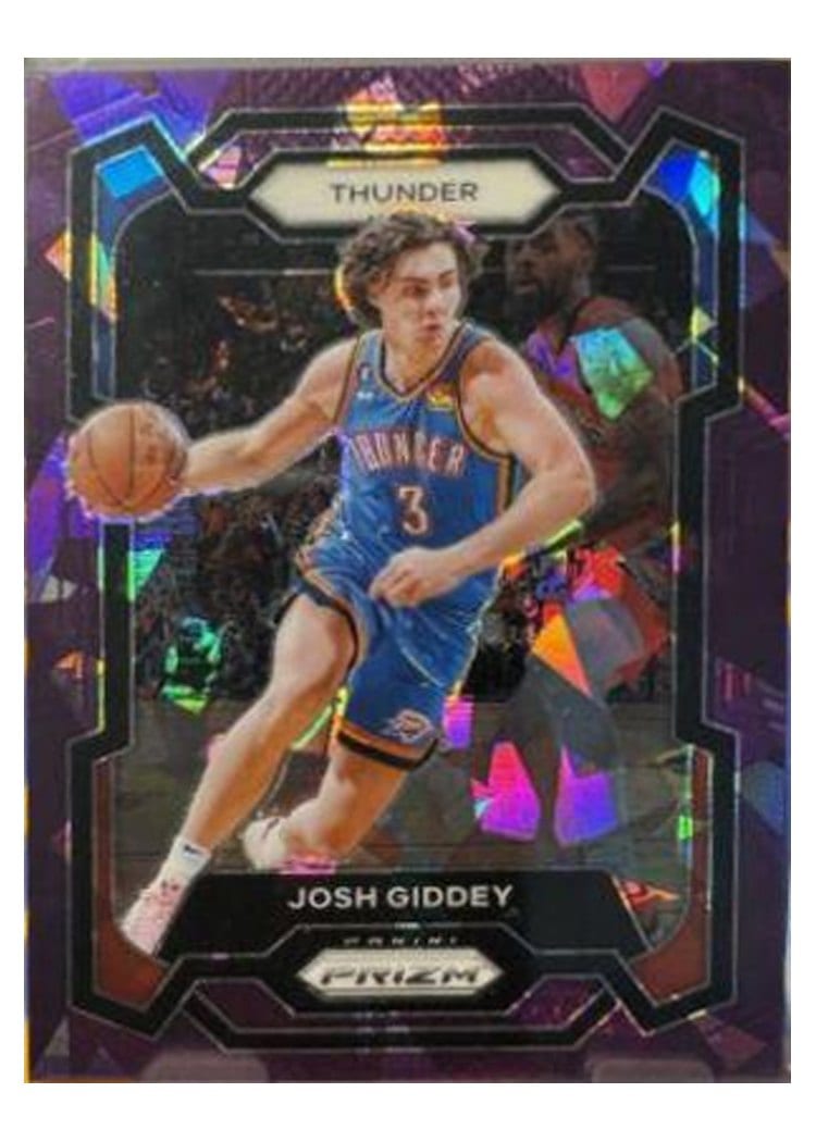 2023-24 Panini Prizm Base Set Josh Giddey #50 card
