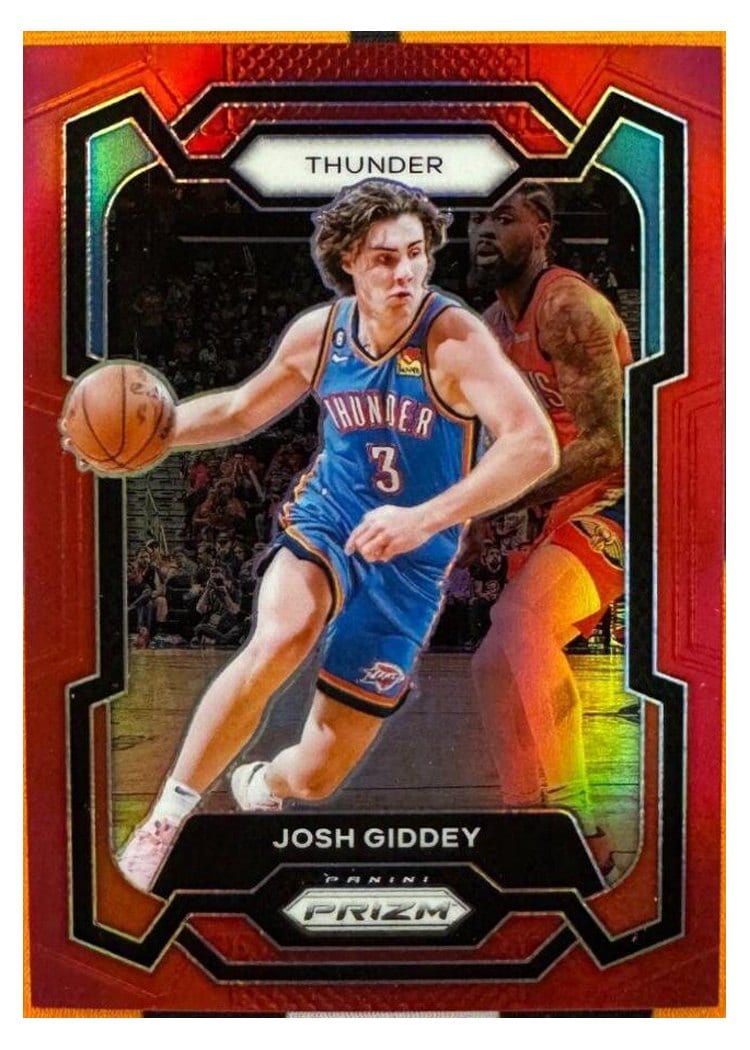 2023-24 Panini Prizm Base Set Josh Giddey #50 card