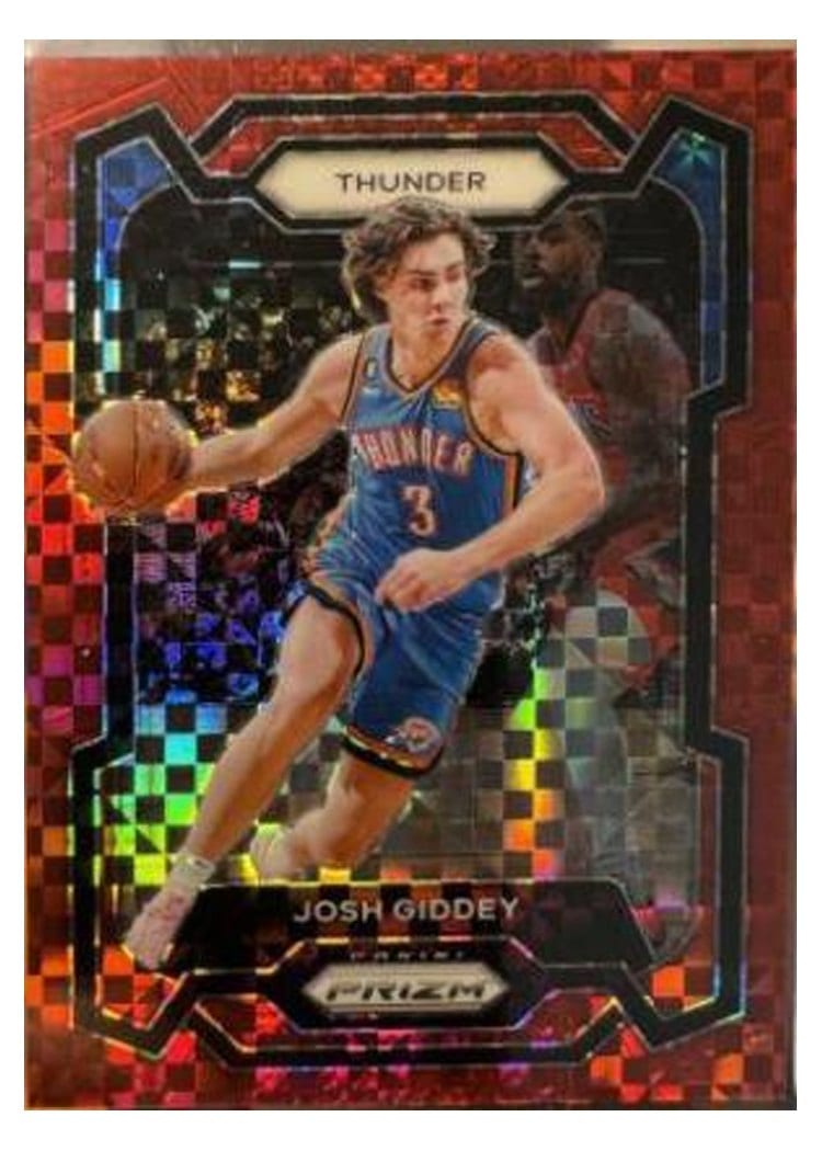 2023-24 Panini Prizm Base Set Josh Giddey #50 card