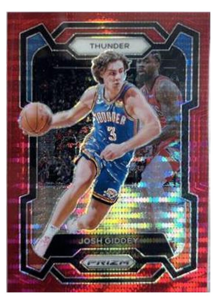 2023-24 Panini Prizm Base Set Josh Giddey #50 card