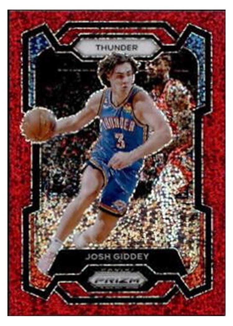 2023-24 Panini Prizm Base Set Josh Giddey #50 card