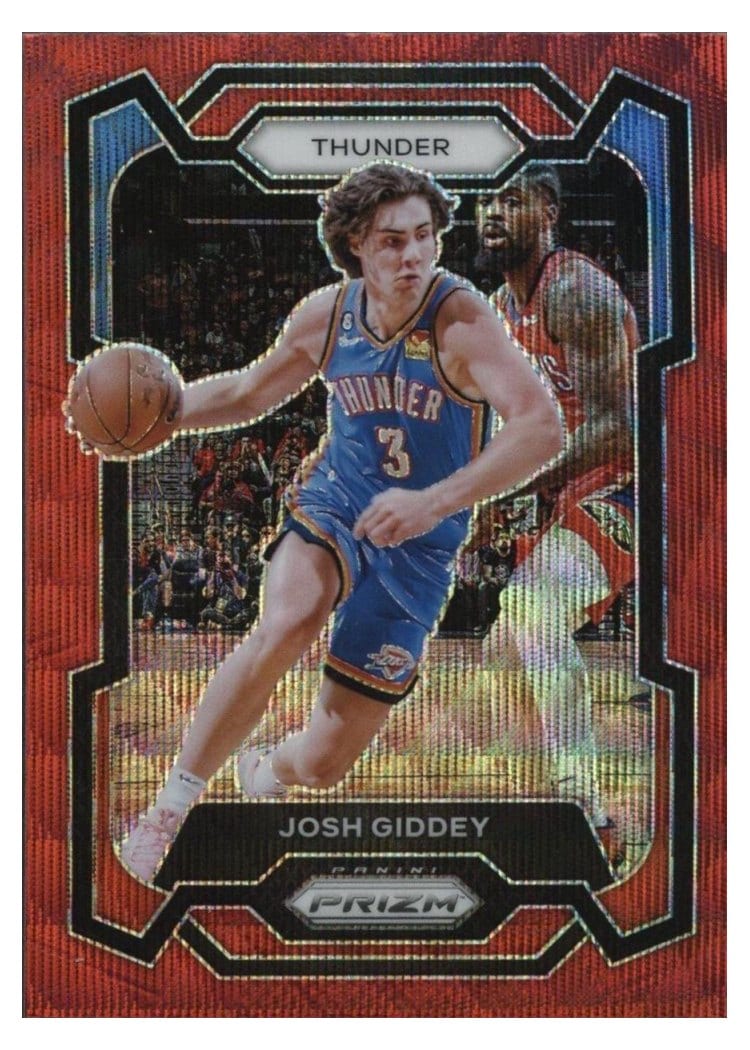 2023-24 Panini Prizm Base Set Josh Giddey #50 card