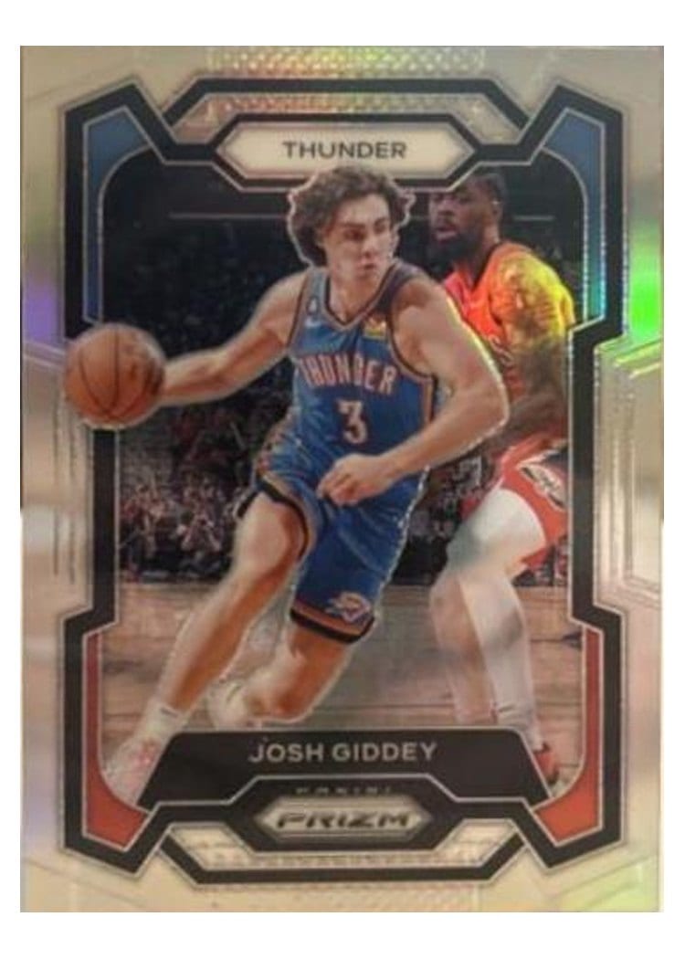 2023-24 Panini Prizm Base Set Josh Giddey #50 card