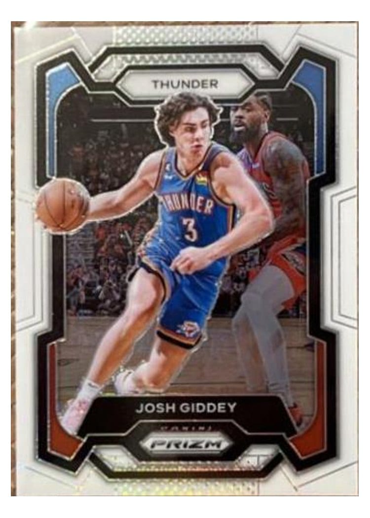 2023-24 Panini Prizm Base Set Josh Giddey #50 card