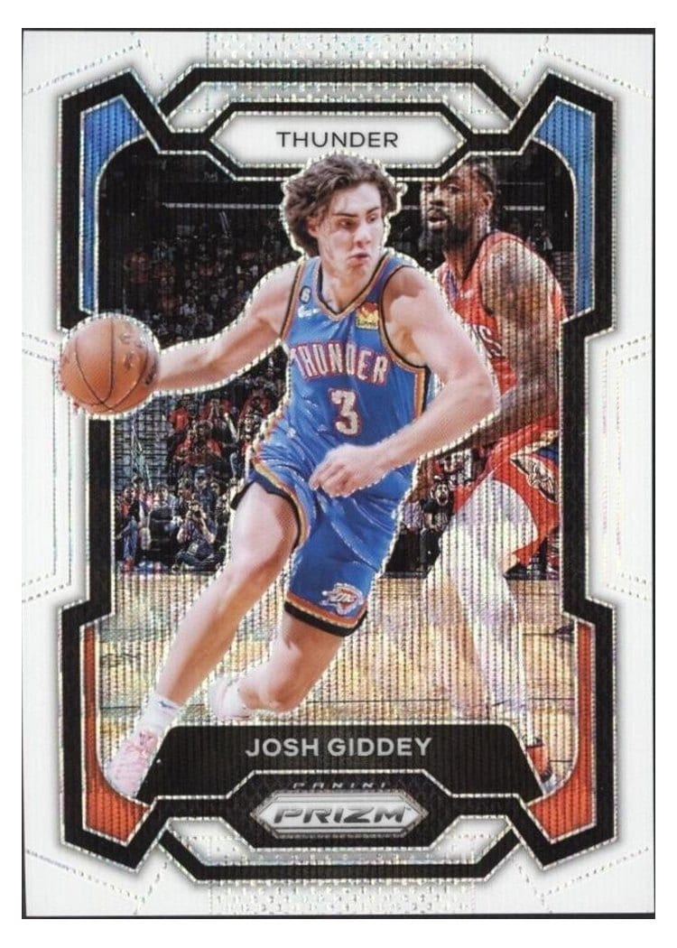 2023-24 Panini Prizm Base Set Josh Giddey #50 card
