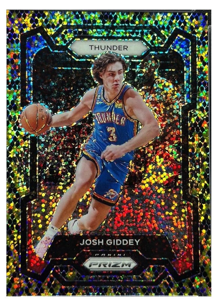 2023-24 Panini Prizm Base Set Josh Giddey #50 card