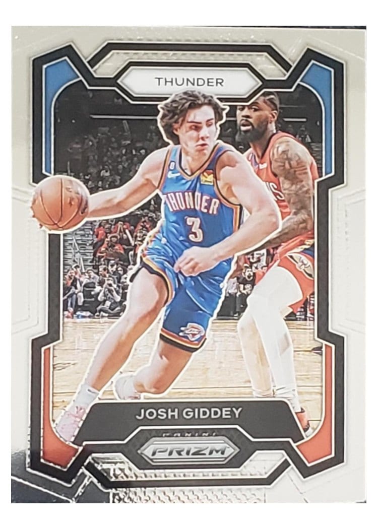2023-24 Panini Prizm Base Set Josh Giddey #50 card