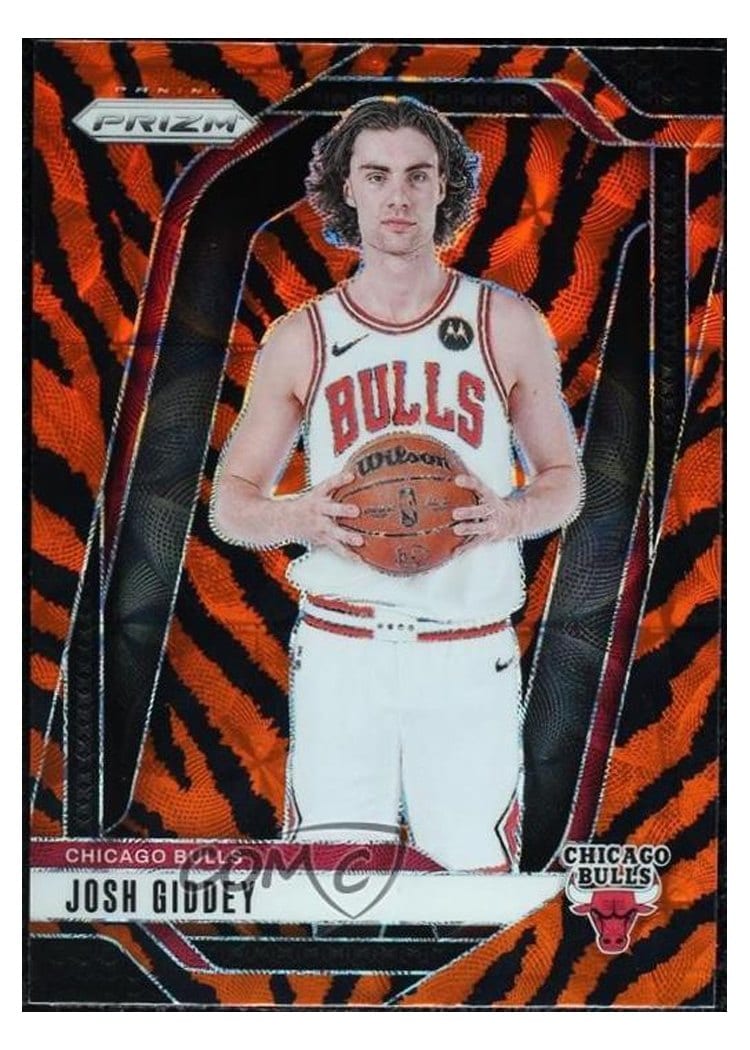 2024-25 Panini Prizm Base Set Josh Giddey #112 card
